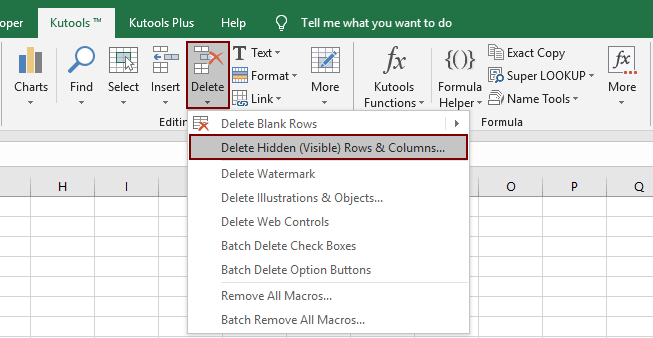 select visable cells in excel for mac